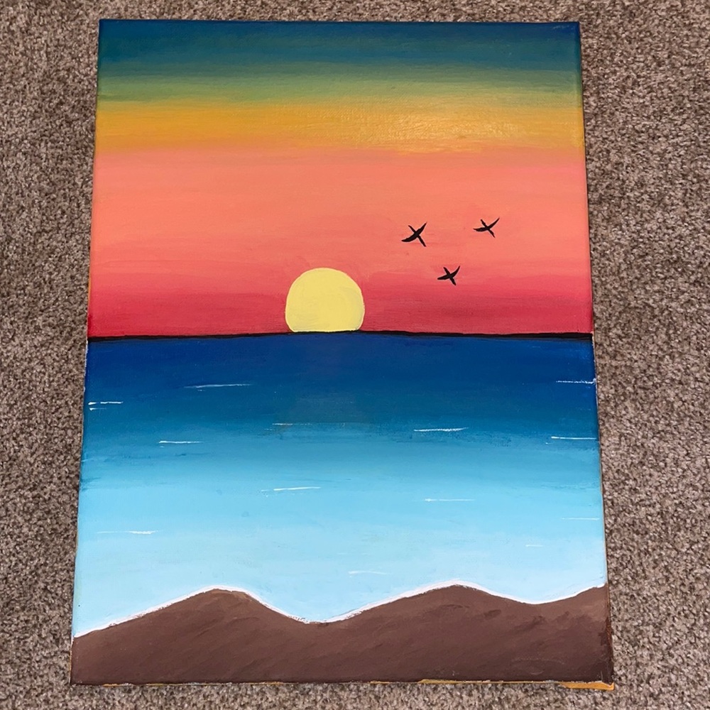 Original artwork, 12” x 16”